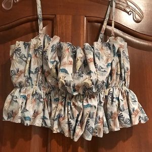 Kortni Jeane XL oversized ruffle top